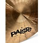 Used Paiste 22in ALPHA HEAVY RIDE Cymbal