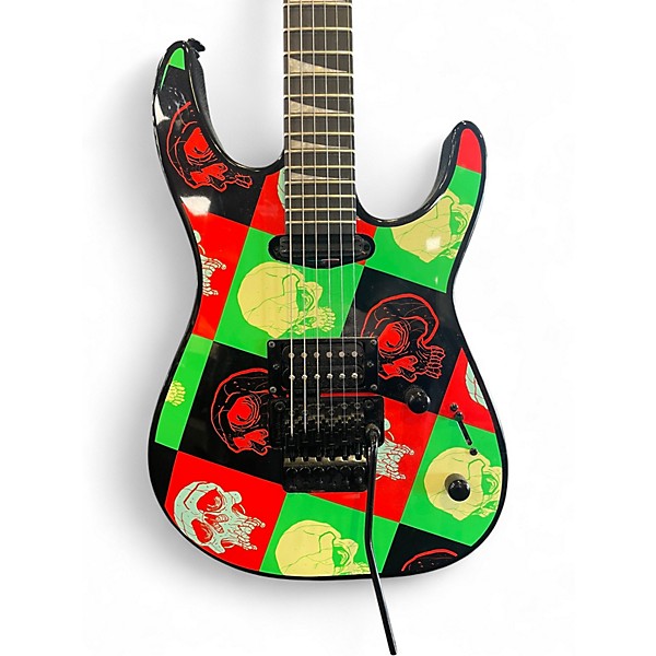 Used Jackson X Series DK1A Dinky Warhol Custom Graphic Solid Body Electric Guitar