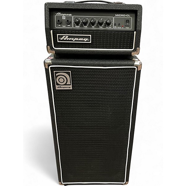 Used 2024 Ampeg Micro-CL Micro Stack 100W 2x10 Bass Combo Amp