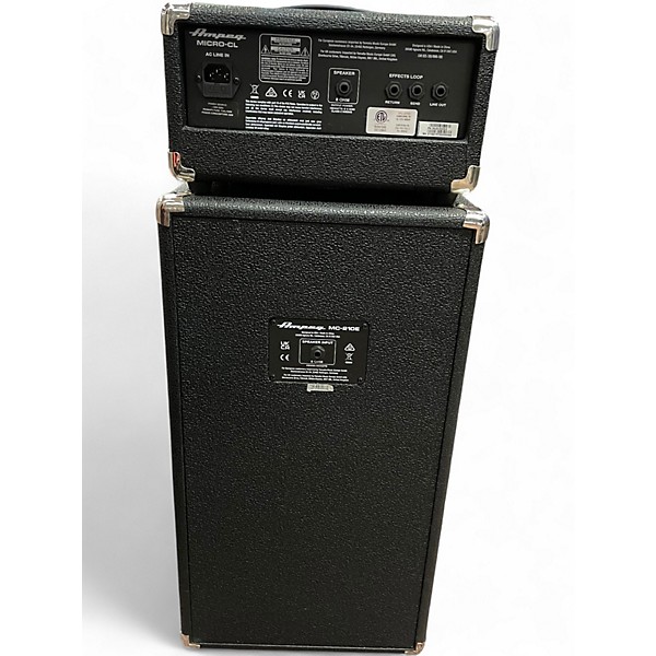 Used 2024 Ampeg Micro-CL Micro Stack 100W 2x10 Bass Combo Amp