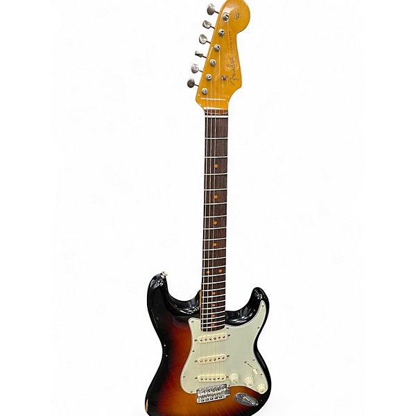 Used Fender American Vintage II 1961 Stratocaster 2 Color Sunburst Solid Body Electric Guitar