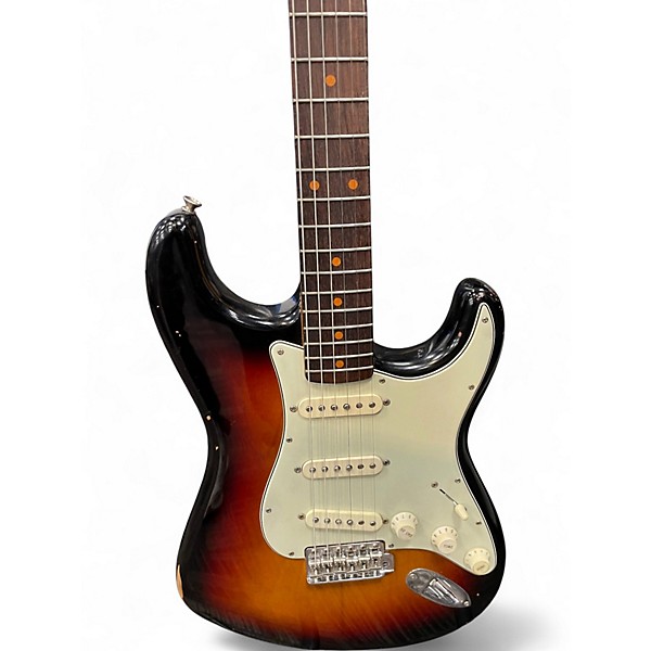 Used Fender American Vintage II 1961 Stratocaster 2 Color Sunburst Solid Body Electric Guitar