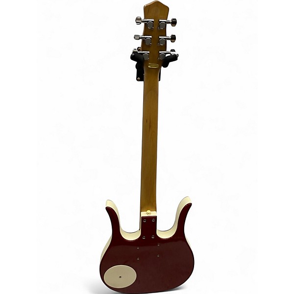 Used Danelectro Longhorn Guitarlin Red Solid Body Electric Guitar