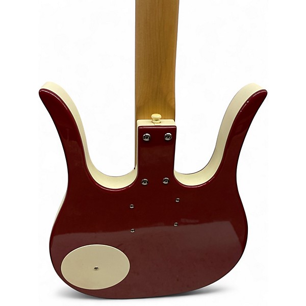 Used Danelectro Longhorn Guitarlin Red Solid Body Electric Guitar