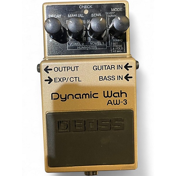 Used BOSS AW3 Dynamic Wah Effect Pedal
