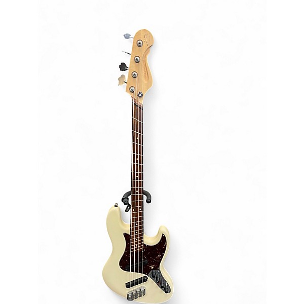 Used Dingwall SUPER J White Electric Bass Guitar