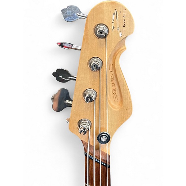 Used Dingwall SUPER J White Electric Bass Guitar
