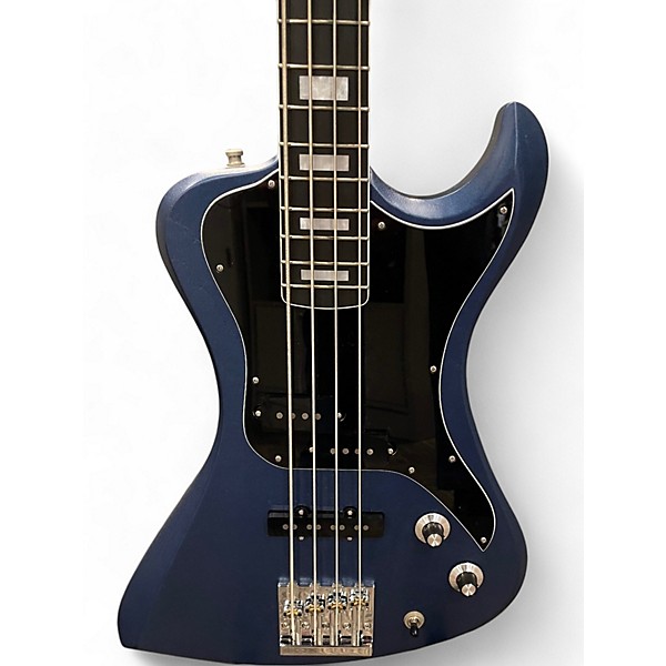 Used Dunable Guitars USA Custom R2 Blue Electric Bass Guitar