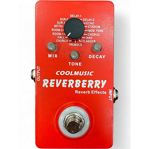 Used Coolmusic REVERBERRY Effect Pedal