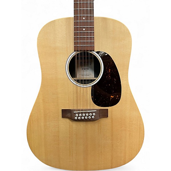 Used 2026 Martin D-X2 Natural 12 String Acoustic Electric Guitar