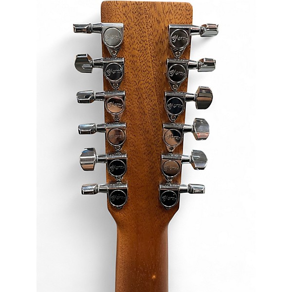 Used 2026 Martin D-X2 Natural 12 String Acoustic Electric Guitar