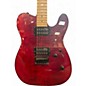 Used Dean Nash Vegas Trans Red Solid Body Electric Guitar