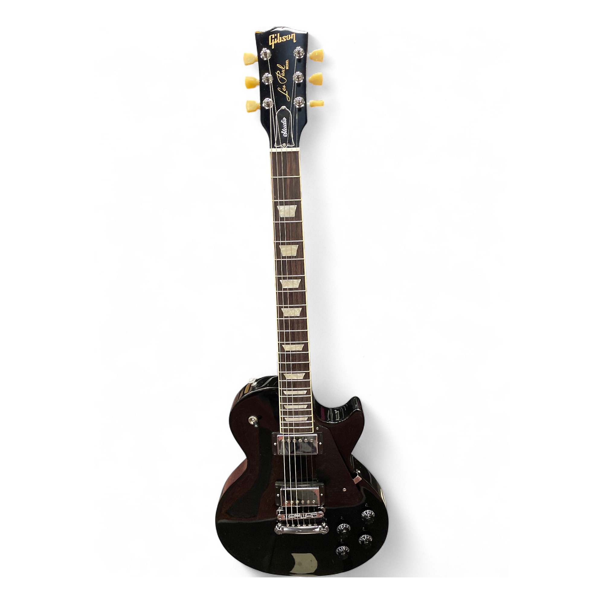 Used 2025 Gibson Les Paul Studio Ebony Solid Body Electric Guitar
