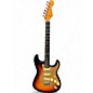 Used 2024 Fender American Ultra II Stratocaster 3 Tone Sunburst Solid Body Electric Guitar thumbnail