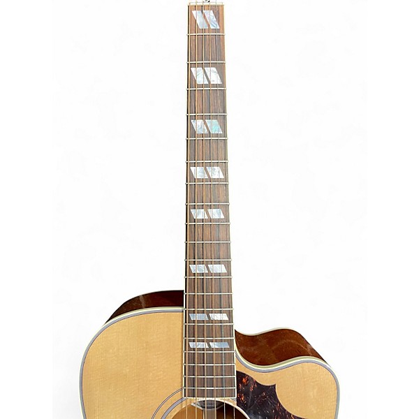 Used Gibson Western EC Natural Acoustic Electric Guitar