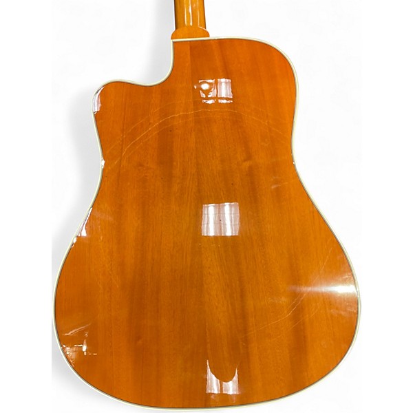 Used Gibson Western EC Natural Acoustic Electric Guitar