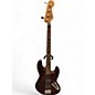 Used Fender Standard Jazz Bass Maroon Electric Bass Guitar thumbnail