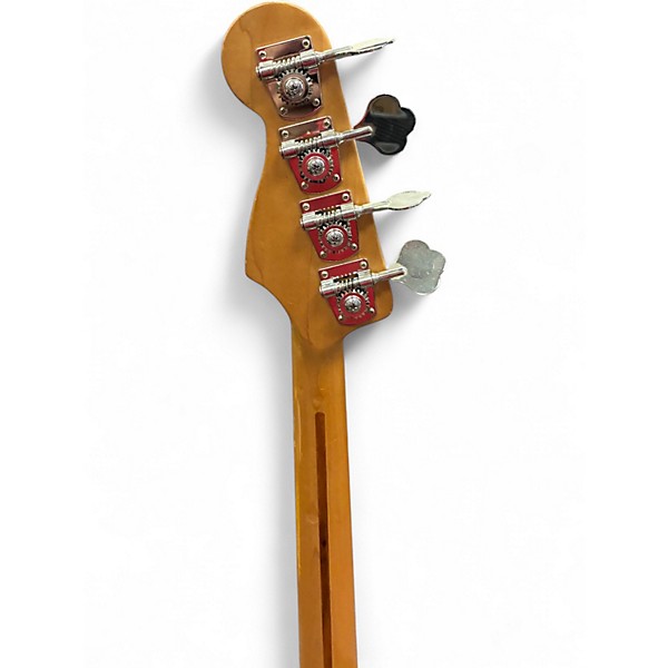 Used Fender Standard Jazz Bass Maroon Electric Bass Guitar