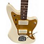 Used Squier J Mascis Jazzmaster Vintage White Solid Body Electric Guitar