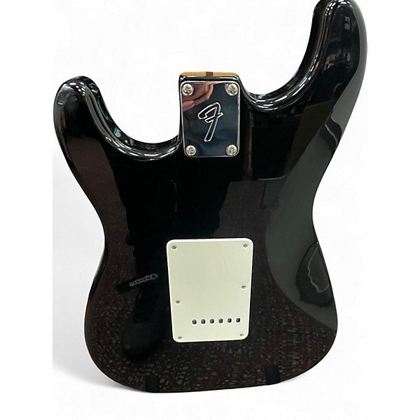 Used Fender Standard Stratocaster Black Solid Body Electric Guitar