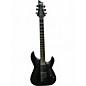 Used Schecter Guitar Research Damien 6 Black Solid Body Electric Guitar thumbnail