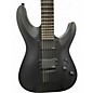 Used Schecter Guitar Research Damien 6 Black Solid Body Electric Guitar
