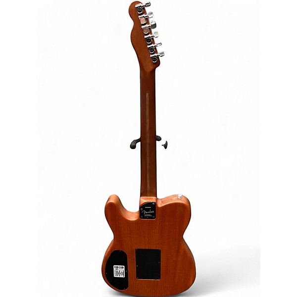 Used Fender American Acoustasonic Telecaster Natural Acoustic Electric Guitar