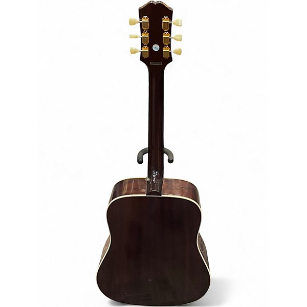 Used Epiphone Hummingbird Inspired by Gibson Natural Acoustic Electric Guitar