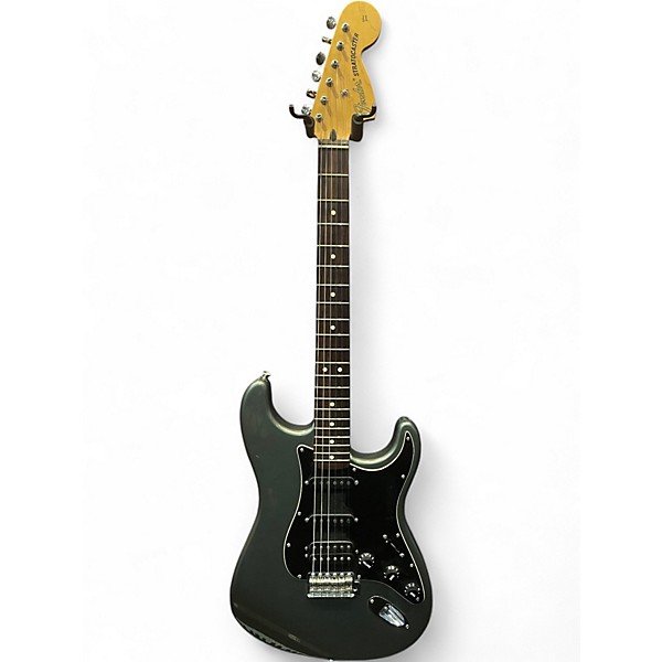 Used Fender Deluxe Stratocaster Pewter Solid Body Electric Guitar