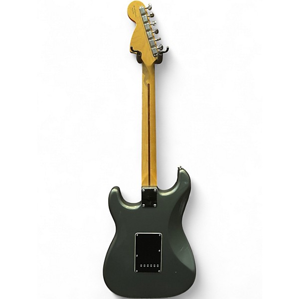 Used Fender Deluxe Stratocaster Pewter Solid Body Electric Guitar