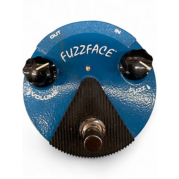 Used Dunlop Silicon Fuzz Face Mini Blue Effect Pedal