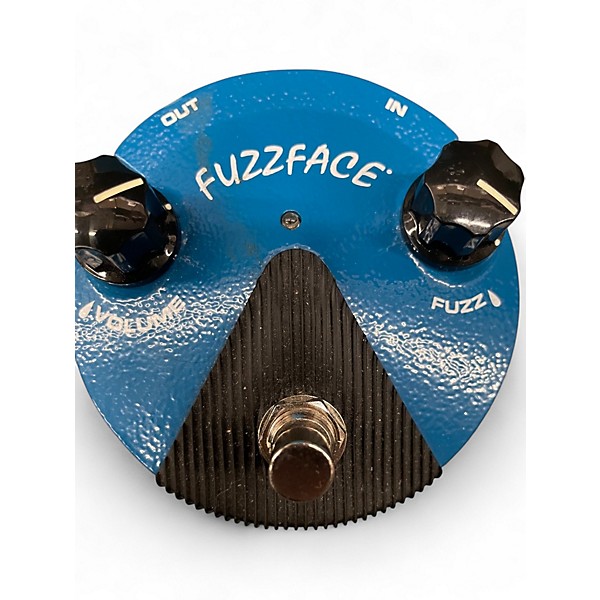 Used Dunlop Silicon Fuzz Face Mini Blue Effect Pedal