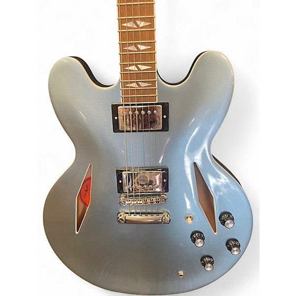 Used Epiphone dg335 Blue Hollow Body Electric Guitar