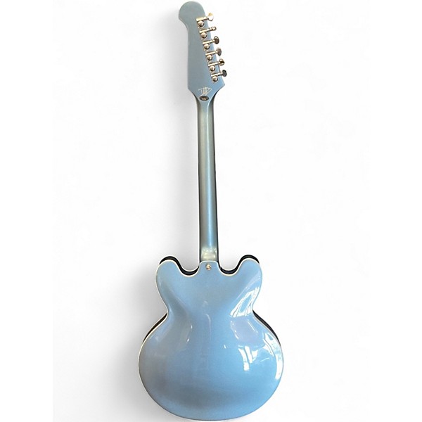 Used Epiphone dg335 Blue Hollow Body Electric Guitar