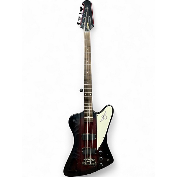 Used Epiphone Thunderbird IV Reverse Sunburst Electric Bass Guitar