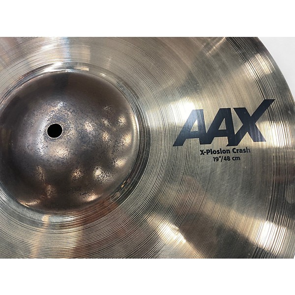 Used SABIAN 19in AAX Crash Bright Cymbal