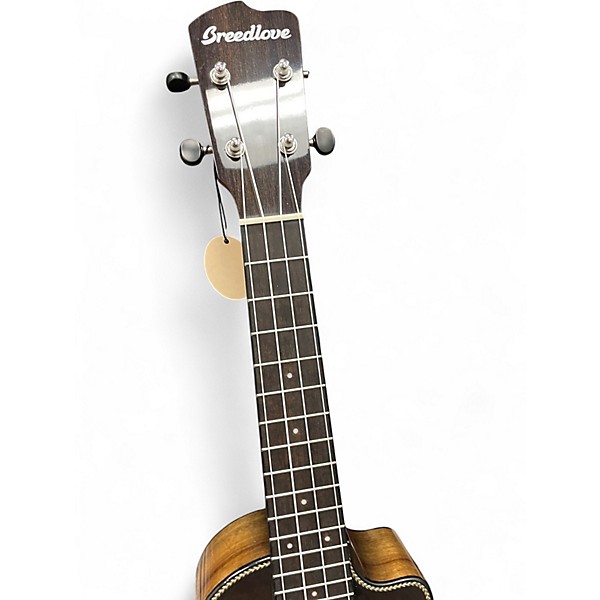 Used Breedlove Pursuit Exotic CE Tobacco Burst Ukulele