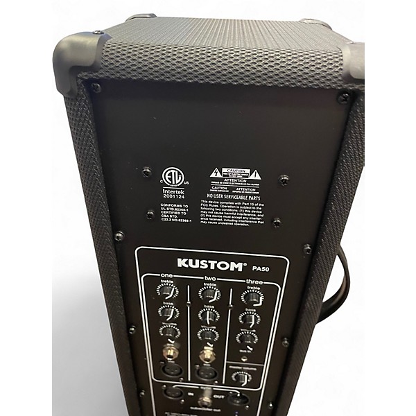Used Kustom PA PA50 Powered Speaker