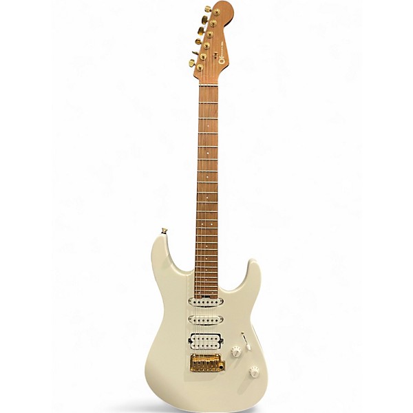 Used 2021 Charvel DK24 PRO MOD White Solid Body Electric Guitar