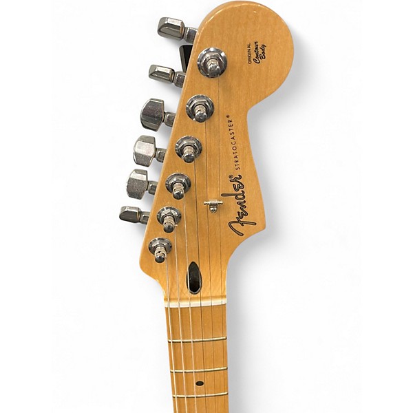 Used Fender Player Stratocaster HSS Green Solid Body Electric Guitar