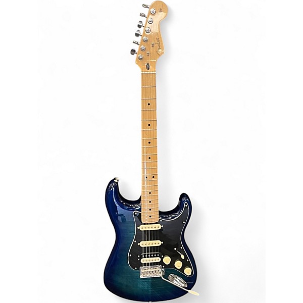 Used Fender Player Stratocaster HSS Blue Solid Body Electric Guitar