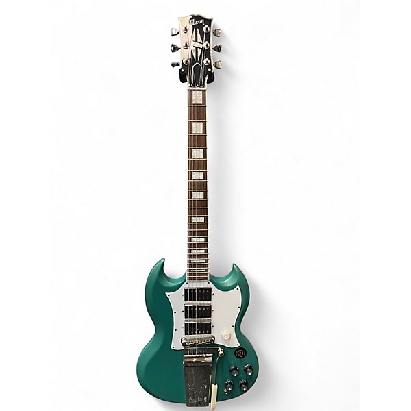 Used 2021 Gibson captain Kirk Douglas signature sg Inverness Green Solid Body Electric Guitar