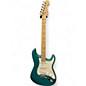 Vintage 1993 Fender american standard stratocaster Sherwood Green Solid Body Electric Guitar thumbnail