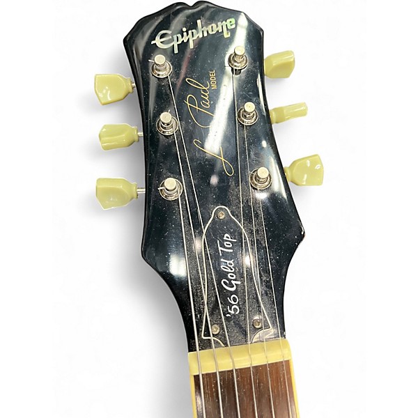 Used Epiphone 1956 Reissue Les Paul Gold Top Solid Body Electric Guitar