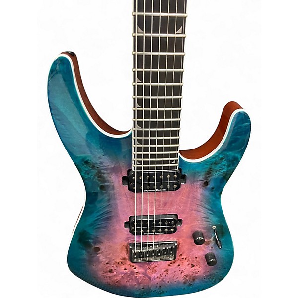 Used Jackson Pro Series Soloist SL7P Purple Solid Body Electric Guitar