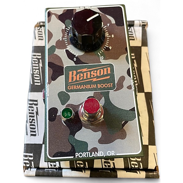 Used Benson Germanium Effect Pedal