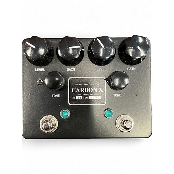 Used Browne Amplification Carbon X Effect Pedal