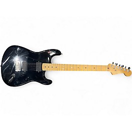 Used Fender American Standard Stratocaster Black Solid Body Electric Guitar