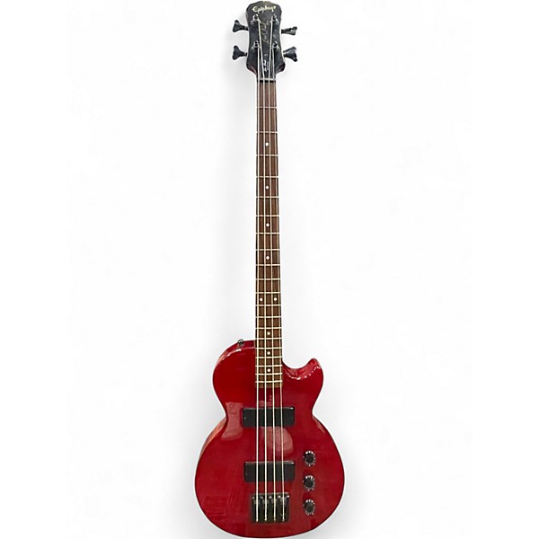 Used Epiphone LES PAUL SPECIAL BASS Cherry Electric Bass Guitar