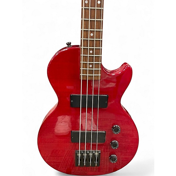 Used Epiphone LES PAUL SPECIAL BASS Cherry Electric Bass Guitar